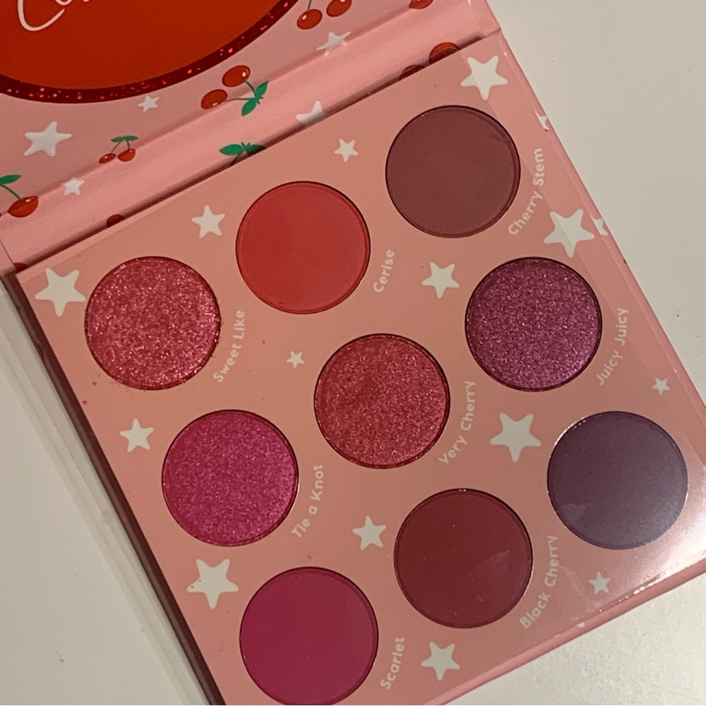 New Colourpop Cherry Crush Eyeshadow Palette